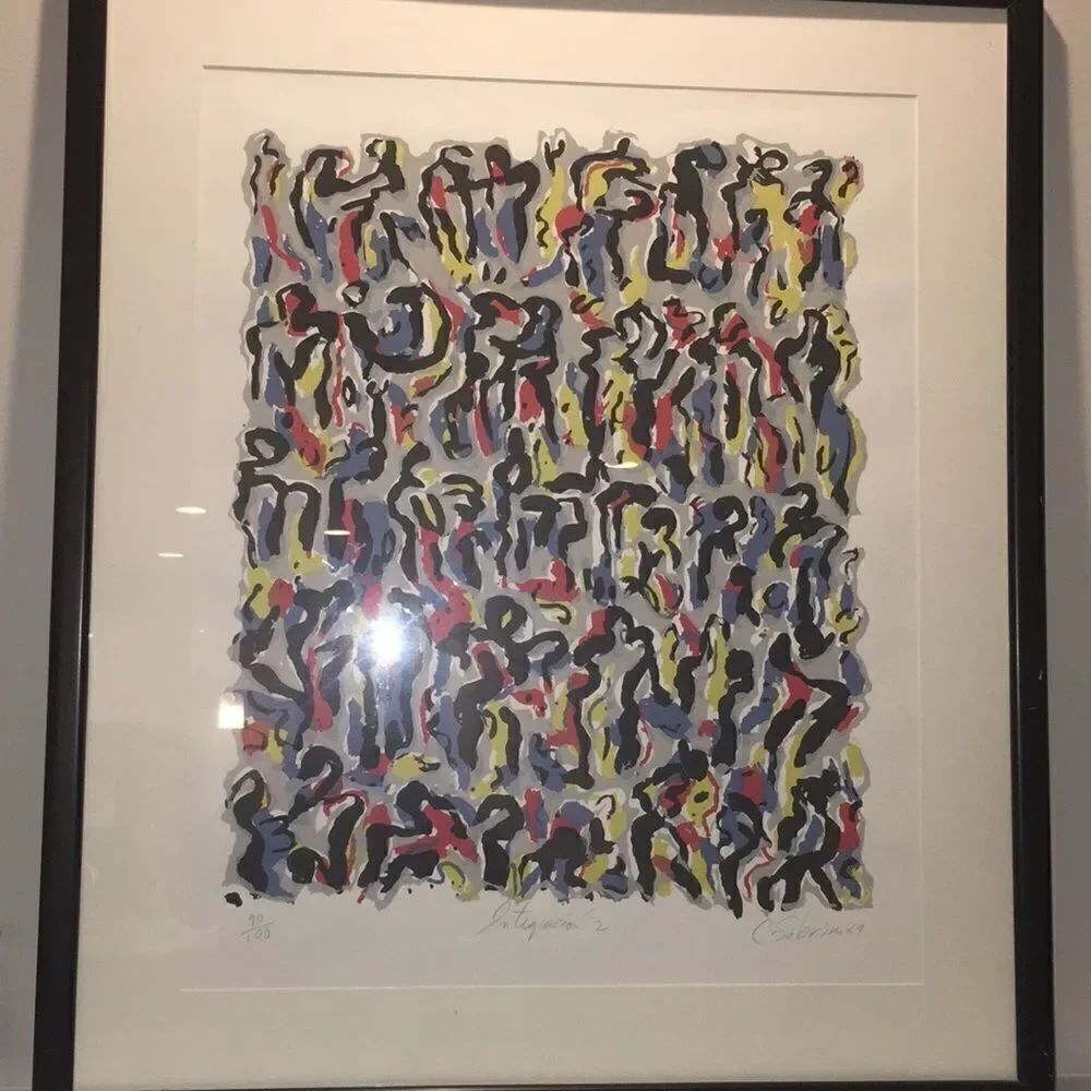 Signed Carlos Sobrino Puerto Rico lithograph print